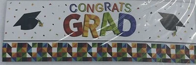Fractal Fun Graduation Giant Party Banner - Image 1 of 2