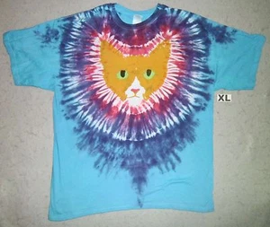 CAMISETA NARANJA Y BLANCA CHINA GATO GIRASOL CON CORBATA - Imagen 1 de 15