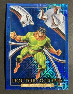 2024 Marvel Masterpieces '92 Platinum Blue Traxx Parallel Doctor Octopus - Picture 1 of 2