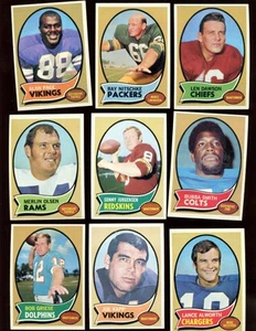 Tarjeta de fútbol americano Topps 1970 casi juego (-11) casi nueva - Imagen 1 de 1