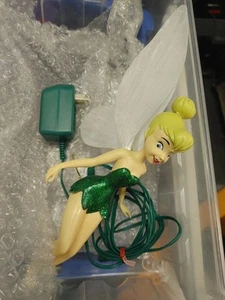 Disney TINKERBELL TREE TOPPER Glitter Wings Christmas Collection NO BOX - Picture 1 of 4