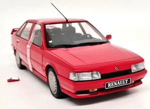 Solido 1/18 Renault 21 Turbo MK1 Red 1988 MIRROR Diecast Model Car - Picture 1 of 8