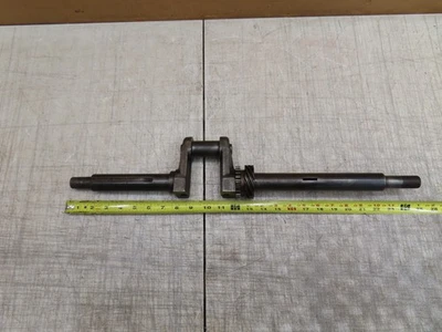 VTG ANTIQUE CRANKSHAFT FOR OLD HIT MISS GAS ENGINE SIDE SHAFT? WORM GEAR - Image 1 of 4