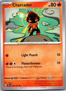 Charcadet - Normal SV08: Surging Sparks 033/191 NM - Picture 1 of 2