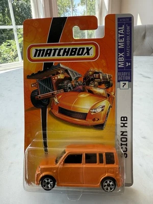 🆕Rare 2007 Matchbox🔸ORANGE🔸SCION XB✨#7✨Ready For Action✨RARE HTF Toyota - Image 1 of 3