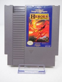 Dungeons & Dragons Heroes of the Lance (Nintendo,NES) Authentic Cartridge