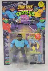 Vintage(NEW/NOS) 1994 TMNT Star Trek First Officer Donatello, Playmates Toys - Picture 1 of 12