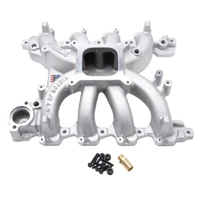 Edelbrock 2838 Victor Jr. Ford 4.6L SOHC Modular Carburetor Intake Manifold - Image 1 of 2
