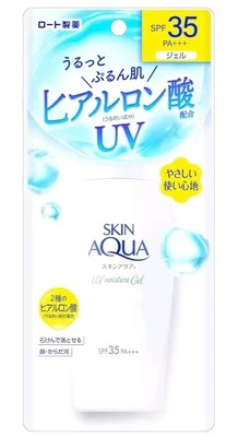 ROHTO SKIN AQUA UV Gel Hidratante 110g Protector Solar FPS 35 PA+++ Foto 1 de 4