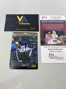 BD Wong Signed Henry Wu Jurassic Park Magic The Gathering Trading Card w/ JSA - Picture 1 of 5