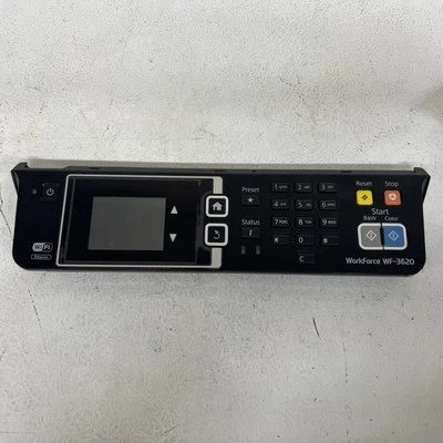 Epson WF-3620 Work Force Used Printer Parts Control Panel - Image 1 of 2