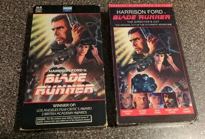 Blade Runner LOT VHS Movie Tape Sci Fi Action Harrison Ford Daryl Hannah - Image 1 of 4