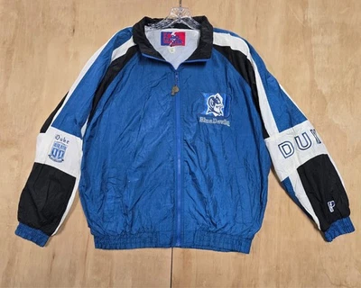 Vintage Pro Player Duke Blue Devils Windbreaker Jacket Lightweight Full Zip  XL - Image 1 of 4