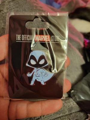 SDCC 2024 Exclusive Marvel Unlimited Skottie Young Incentive Moon Knight Pin - Image 1 of 2