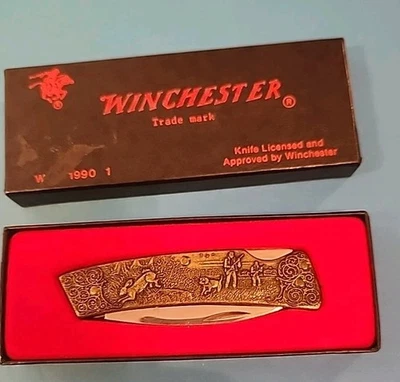 Winchester Model 1897 Lockblade Folding Knife.  W 15 1990 1 - Image 1 of 4