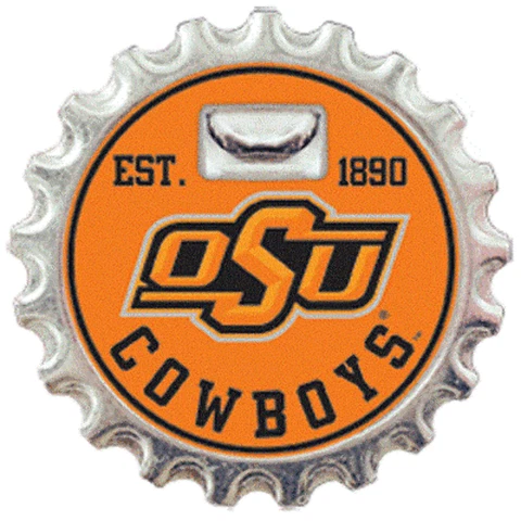 Osu Cowboys Magnetic Bottle Opener Licensed NCAA College Cover