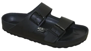 Birkenstock Men's Arizona Adjustable Sandal Black Leather - Picture 1 of 3