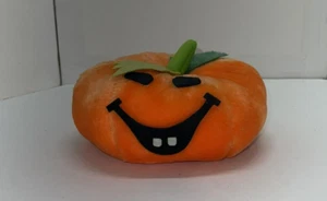 Vintage Pumpkin Stuffed Animal Halloween Plush Jack 'O Lantern Toy Mary Meyer - Picture 1 of 8