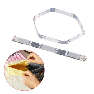 Metal Internal Flex Frame Purse Sewing Internal Handbag Hinges Clip Bag Acc`bs
