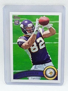 Kyle Rudolph 2011 Topps Football - RC #6 - Minnesota Vikings - Picture 1 of 2