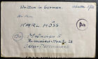 1940s POW Hospital England to Munich Germany Letter Cover U Boat Sailor