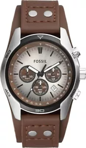 Fossil Coachman CH2565 Brown Wrist Watch for Men - Picture 1 of 5