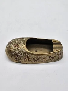 Cenicero para zapatos de latón macizo - reposapiés - reposa cigarros - Imagen 1 de 3