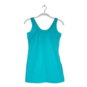 Maurices Women's Scoop Neck Tank Top in Teal Green - Sz S - Picture 1 of 3