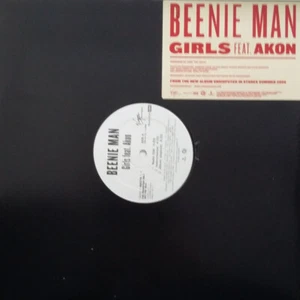 Beenie Man Featuring Akon Girls - Maxi 45T - Picture 1 of 3