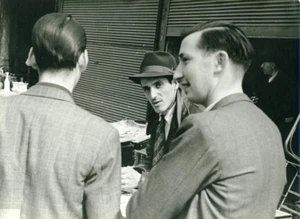 France Paris WWII War Occupation Flea Market Saint Ouen Old Photo Nicolini 1942 - Picture 1 of 3