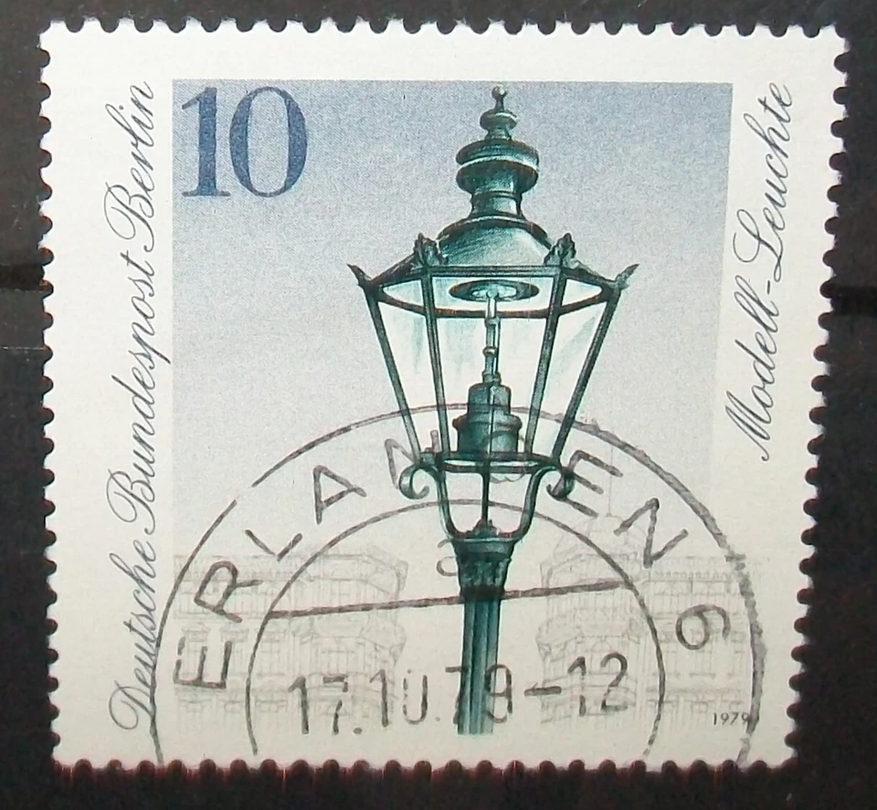 N°1206M STAMP DEUTSCHE BUNDESPOST BERLIN 1979 CANCELED Aus - Image 1 of 1