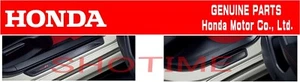 Juego de placas de patada de alféizar de puerta delantera trasera HONDA OEM CIVIC FL5 TYPE-R - Imagen 1 de 2