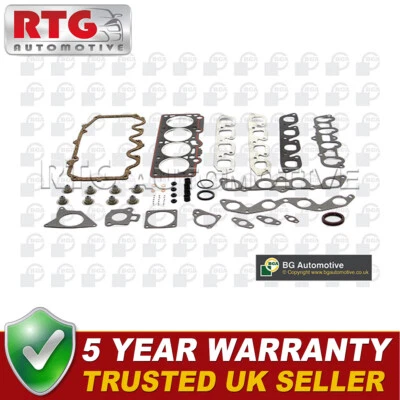 Cylinder Head Gasket Set Fits Ford Escort 1989-1990 Fiesta 1989-1994 1.6 - Image 1 of 3