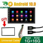 10" 2Din Android Car Stereo GPS Navigation touch screen Bluetooth FM WIFI Radio