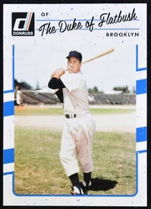 2017 Donruss #179B Duke Snider SP/The Duke of Flatbush - Bild 1 von 2