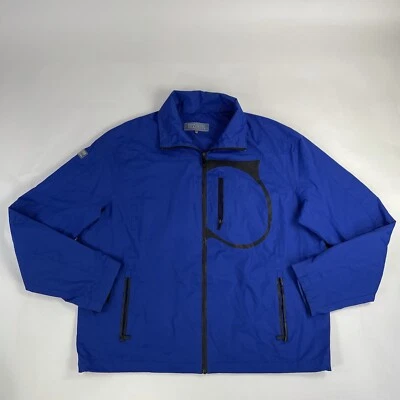 Kenneth Cole Reaction Jacket XL Blue Men Full Zip G-III Apparel Mesh Pocket #34 - Image 1 of 4