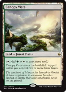MTG - CANOPY VISTA - Battle for Zendikar (R) - Picture 1 of 1
