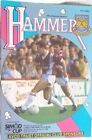 Vintage Old 1980S Football Programme West Ham United Vs W. Bromwich A  8/11/1988