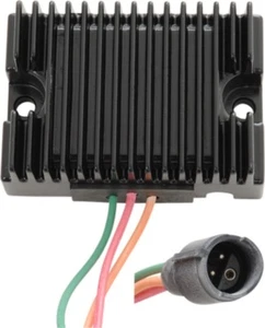 DRAG SPECIALTIES VOLTAGE REGULATOR BLACK HARLEY IRONHEAD SPORTSTER 1982-1984 - Picture 1 of 2