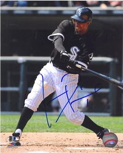 JUAN PIERRE CHICAGO WHITE SOX SIGNED PHOTO w/ COA - Picture 1 of 1