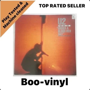 U2 ~ Live Under A Blood Red Sky ~ Vinyl Lp Record Mini-Album EX / VG+ - Imagen 1 de 6