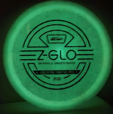 Discraft Ledgestone 2021 Z-Glo Sparkle Undertaker 172G White NFN - Image 1 of 4