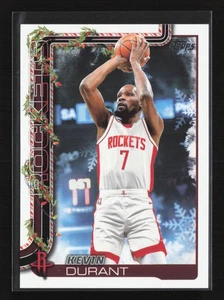 2025-26 Topps Holiday #H125 Kevin Durant Houston Rockets - Picture 1 of 2