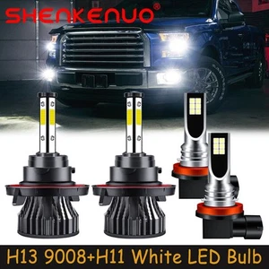 Kit de faros antiniebla altos/bajos LED 6000K para Ford Mustang GT 2005-2012 - Imagen 1 de 16