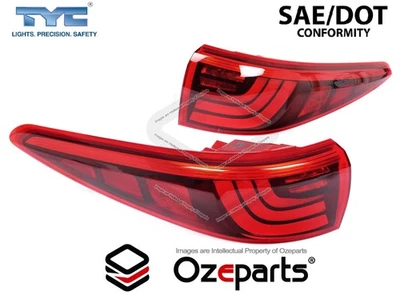 Pair LH+RH Tail Light Lamp (With LED) For Kia Sportage QL 2016-2018 - Image 1 of 4