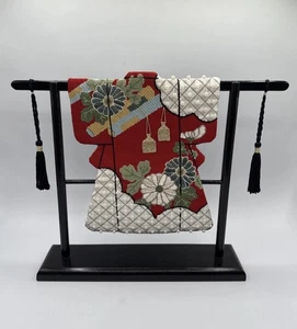 Kimono punto ago completo di tela e telaio rifinito - Foto 1 di 6
