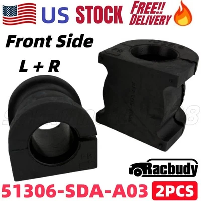 2* New Front Stabilizer Bar Bushings 51306-SDA-A03 For HONDA ACURA TSX TL ACCORD Foto 1 de 4