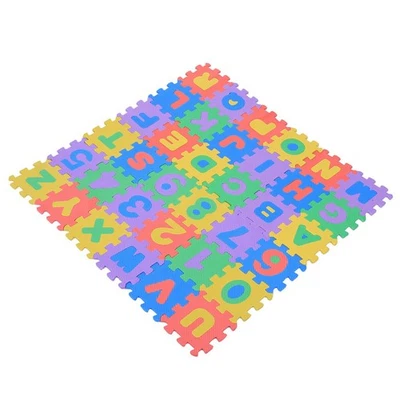 36-144 PCS EVA Foam Floor Mat Interlocking Gym Exercise Baby Kids Puzzle Playmat - image 1 of 4