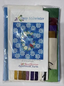 Beth Ferrier Applewood Granja Medio Invierno Profundo Colgante de Pared Kit Completo 36x42 pulgadas - Imagen 1 de 5