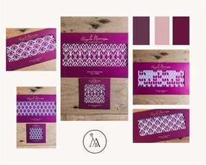 Cake Decorating Stencils Angela Morrison Collection Sugarcraft Icing - Picture 1 of 22